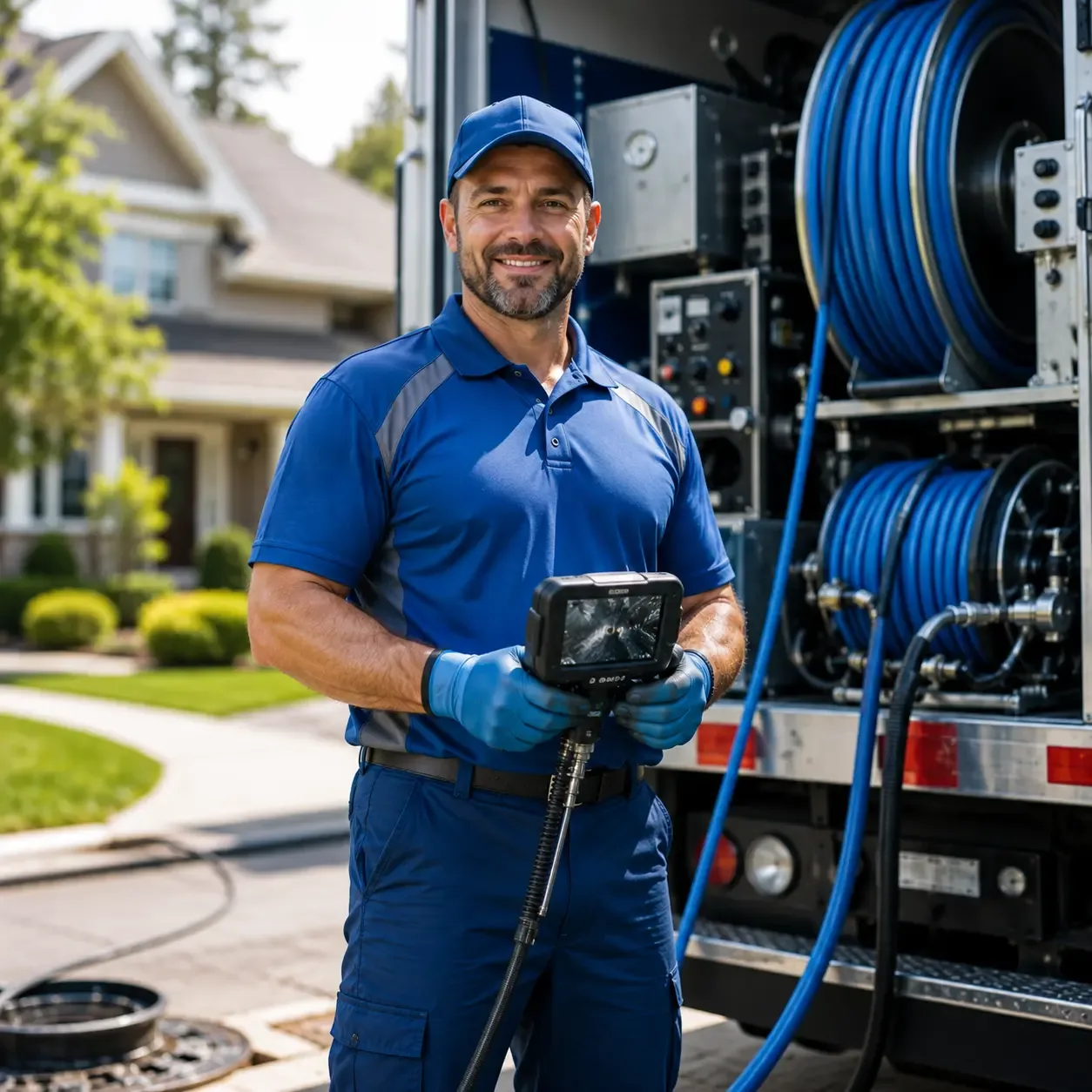 Local outdoor drain cleaning specialists in Springs, PA